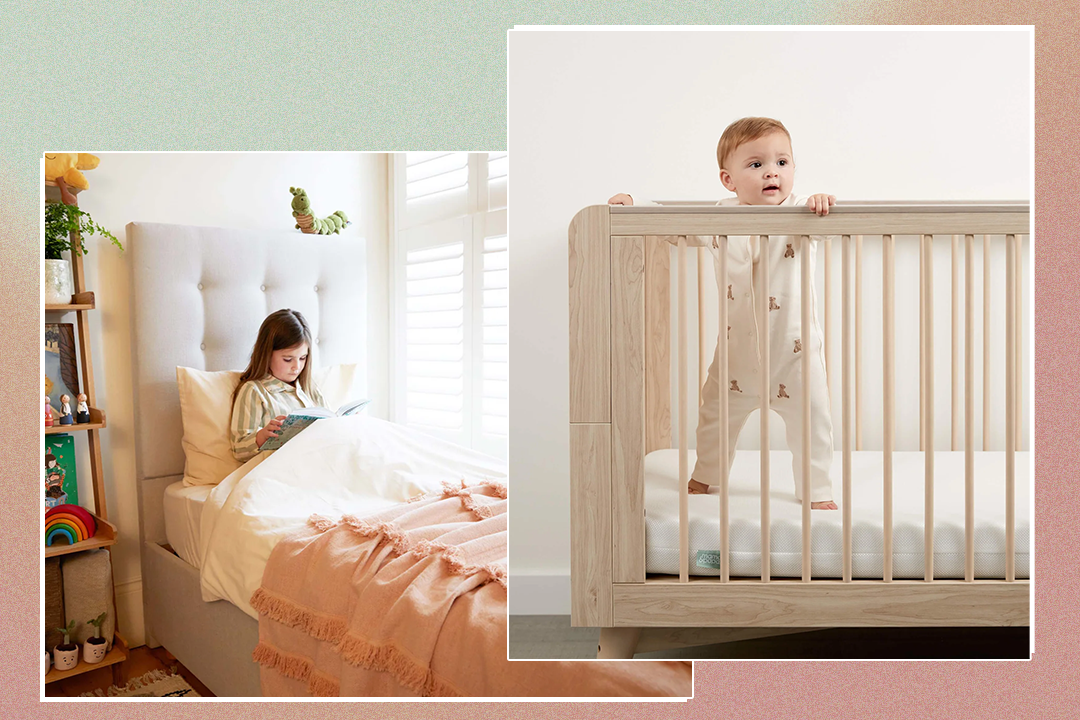 While babies ought to sleep on a firm surface, children should have something with a bit more give